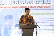 MUSRENBANG Penyusunan RPJMD Tahun 2025 di Buka Oleh Bupati Aceh Selatan H. Mirwan MS. SE,. M.Si