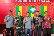 ‎Dandim 0107/Aceh Selatan Terima Kunjungan Silaturrahmi Ketua Umum FAJI Aceh Selatan