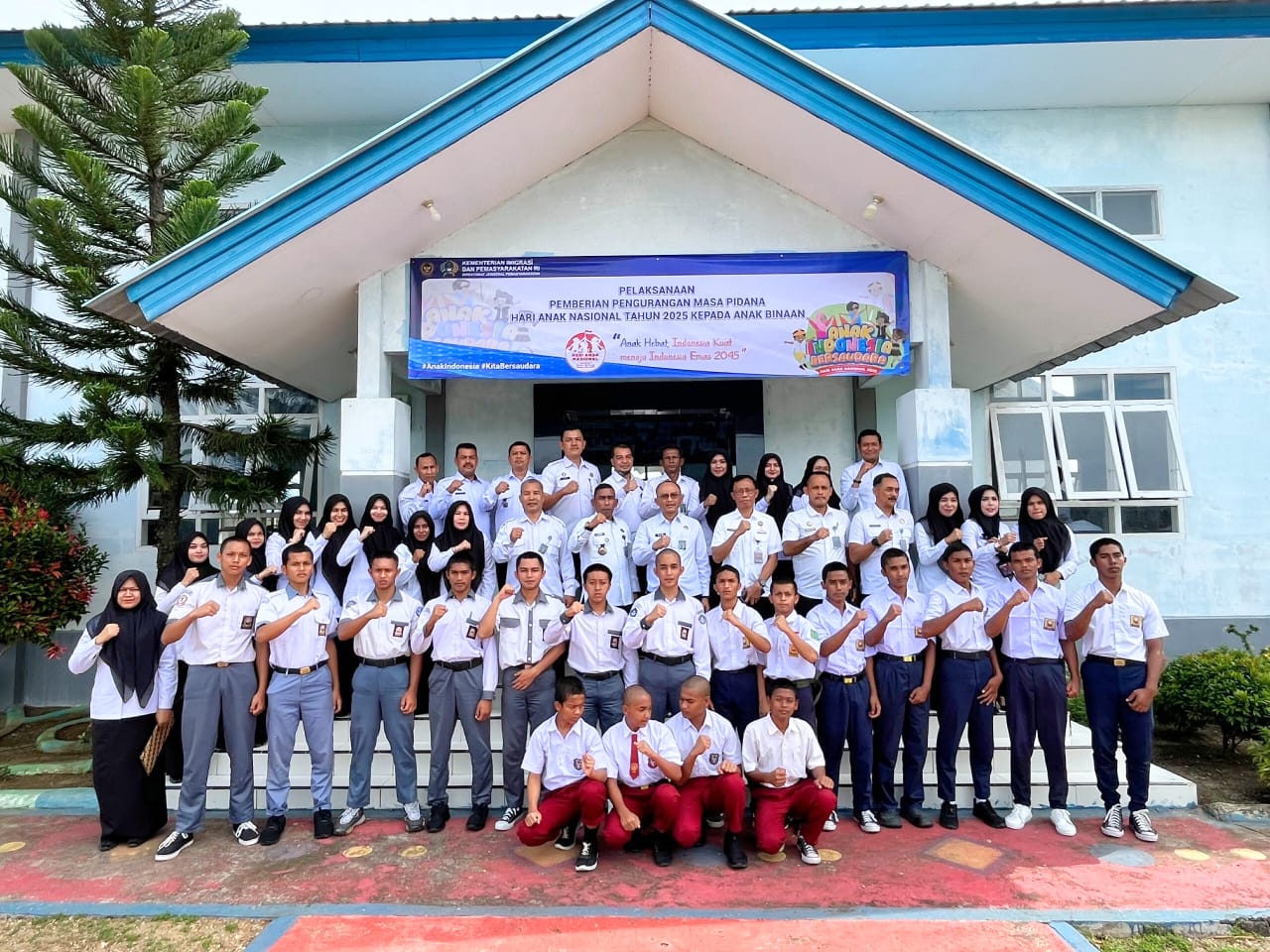 Peringatan Hari Anak Nasional 2025, Ditjen Pemasyarakatan Berikan Pengurangan Masa Pidana Kepada 1.310 Anak Binaan Se-Indonesia