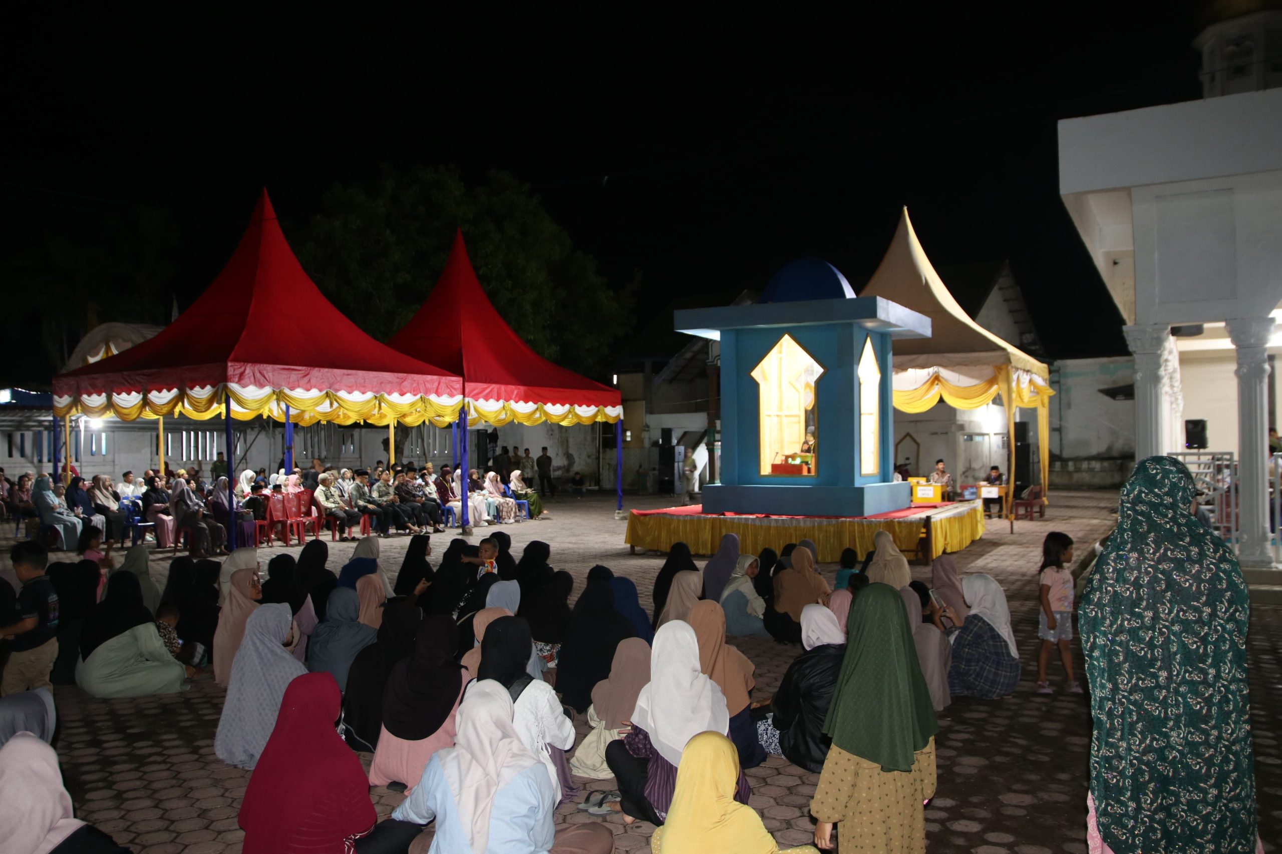 Hari Pertama MTQ XXXVI Tingkat Kabupaten Aceh Selatan, Qori dan Qoriah Tampil Memukau, Disambut Antusias Warga