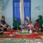 ‎Bentuk Kepedulian dan Rasa Empati, Danrem 012/Teuku Umar dan Ketua Persit Kunjungi Keluarga Almarhum Koptu Agung Prayitno