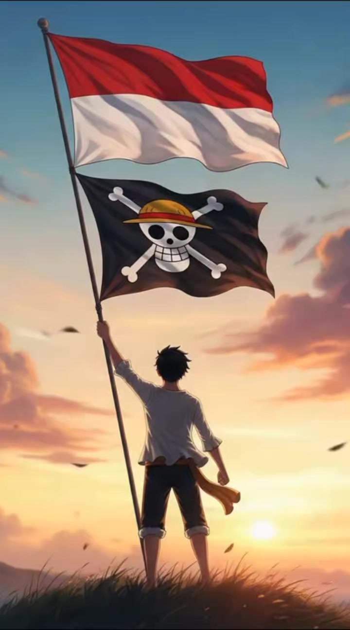 Masyarakat Tetap Kibarkan Bendera One Piece walau Pemerintah Ancam Pidana