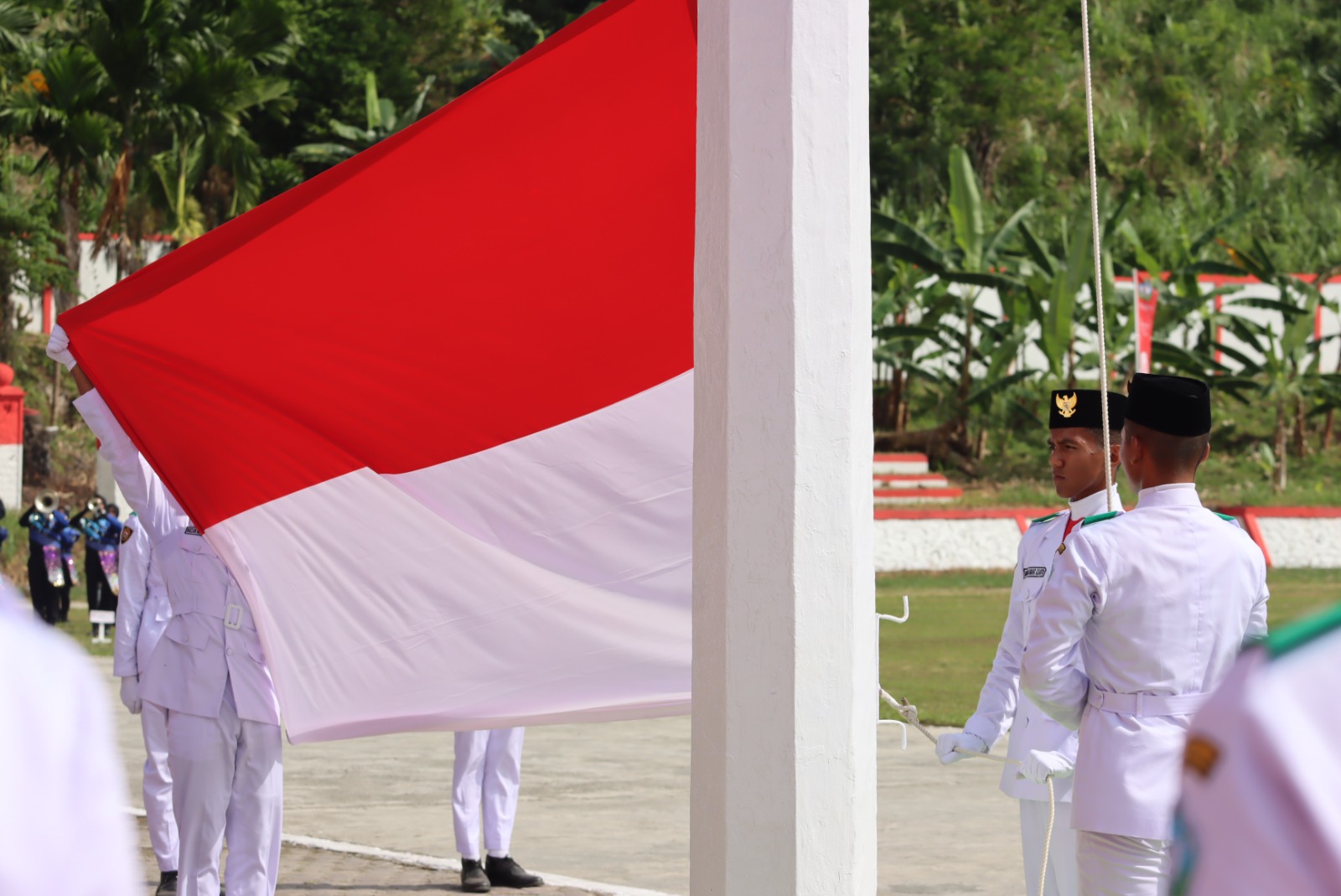 Kapolres Aceh Selatan Ikuti Upacara Peringatan HUT RI ke-80