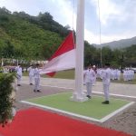 Upacara Penurunan Bendera HUT ke-80 RI Tingkat Kabupaten Aceh Selatan Berjalan Sukses