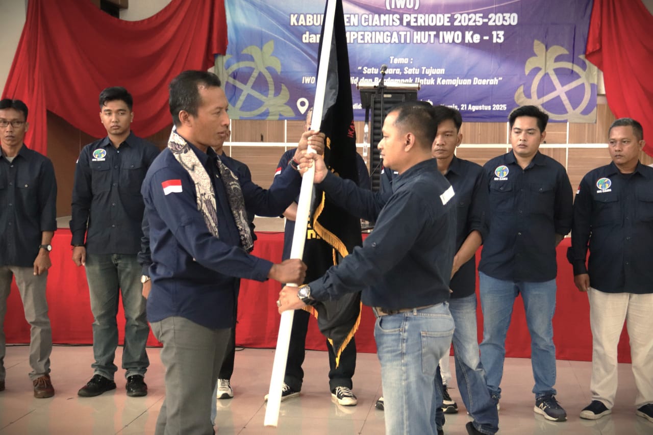 IWO Ciamis Periode 2025–2030 Resmi Dilantik, Bupati Herdiat: Media Harus Profesional