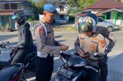 Sipropam Polres Aceh Selatan Laksanakan Gaktibplin, Personel Tertib Tanpa Pelanggaran