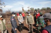 Dandim 0107/Aceh Selatan Bersama Forkopimda Tinjau Lokasi Karhutla di Bakongan