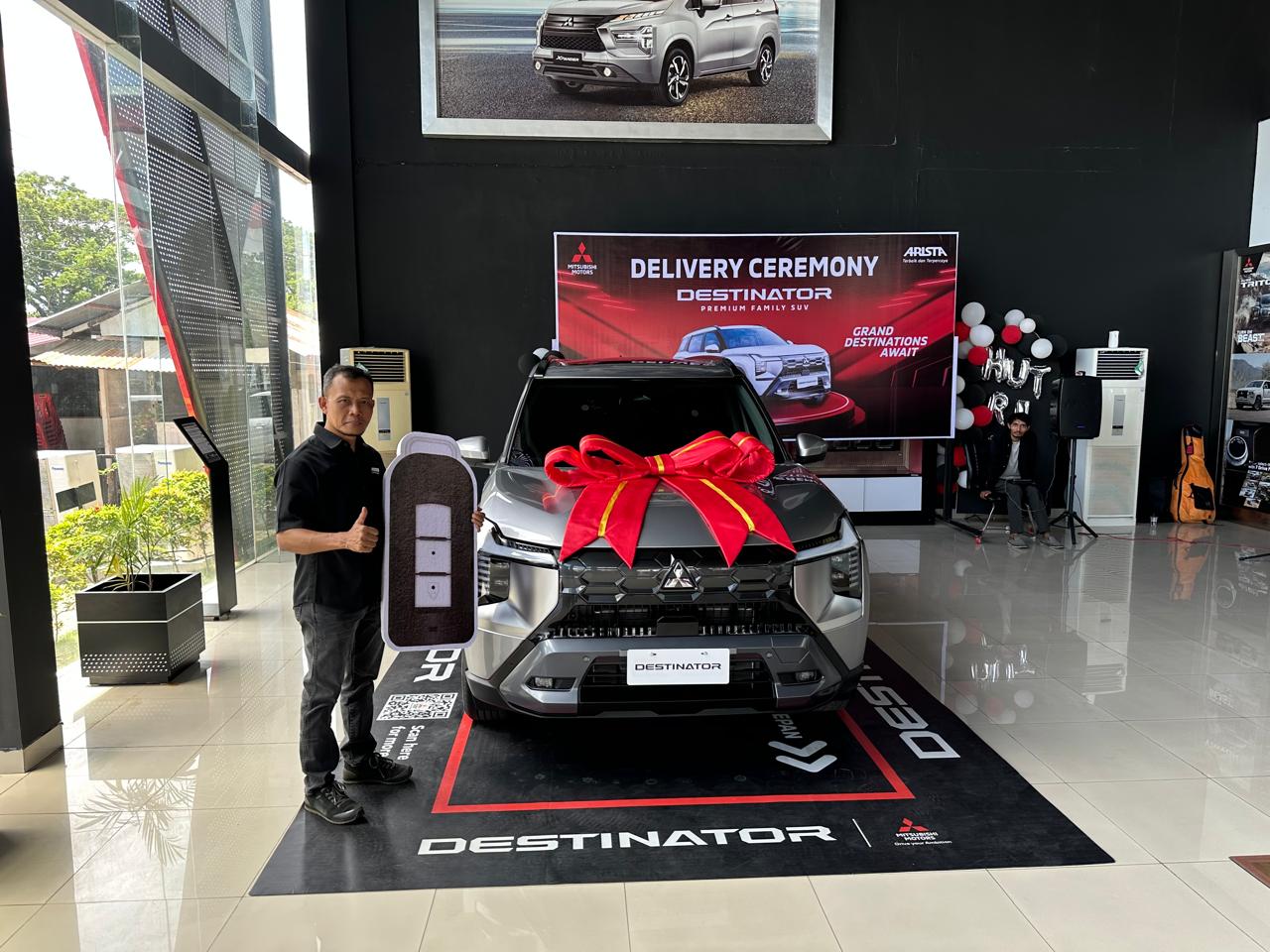 Delivery Ceremony Mitsubishi Destinator, Varian Baru Mobil Mitsubishi Hadir di Aceh