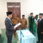 Sah Abdillah, SE. Menjabat Sebagai Direktur PDAM Tirta Naga Tapaktuan Periode 2025 – 2030