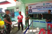 ‎Sukseskan Program Pemerintah, Kodim 0107/Aceh Selatan Gelar Gerakan Pangan Murah