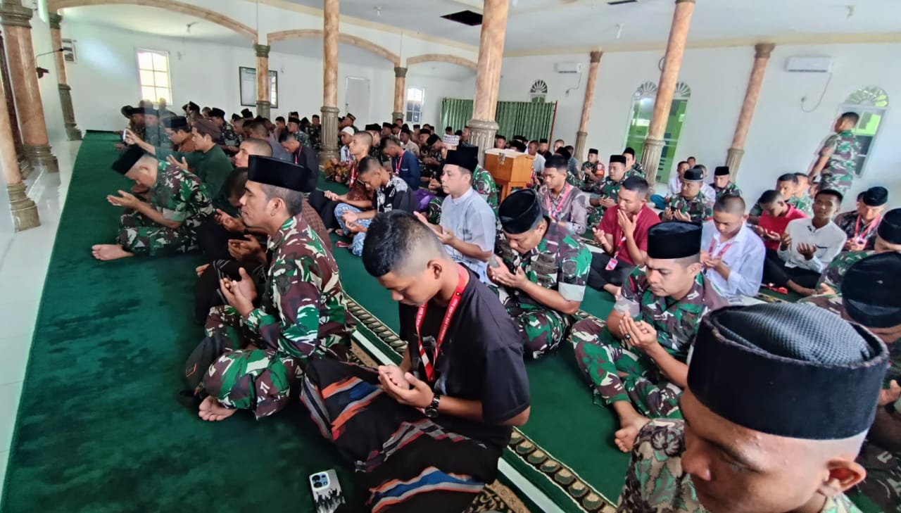 ‎Sambut HUT ke-80 Republik Indonesia, Kodim 0107/Aceh Selatan Gelar Doa Bersama