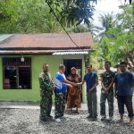 ‎Program RTLH Kerjasama Kodim 0107/Asel Dengan Pemerintah Rampung di Kerjakan, Penerima Manfaat Terharu