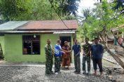 ‎Program RTLH Kerjasama Kodim 0107/Asel Dengan Pemerintah Rampung di Kerjakan, Penerima Manfaat Terharu