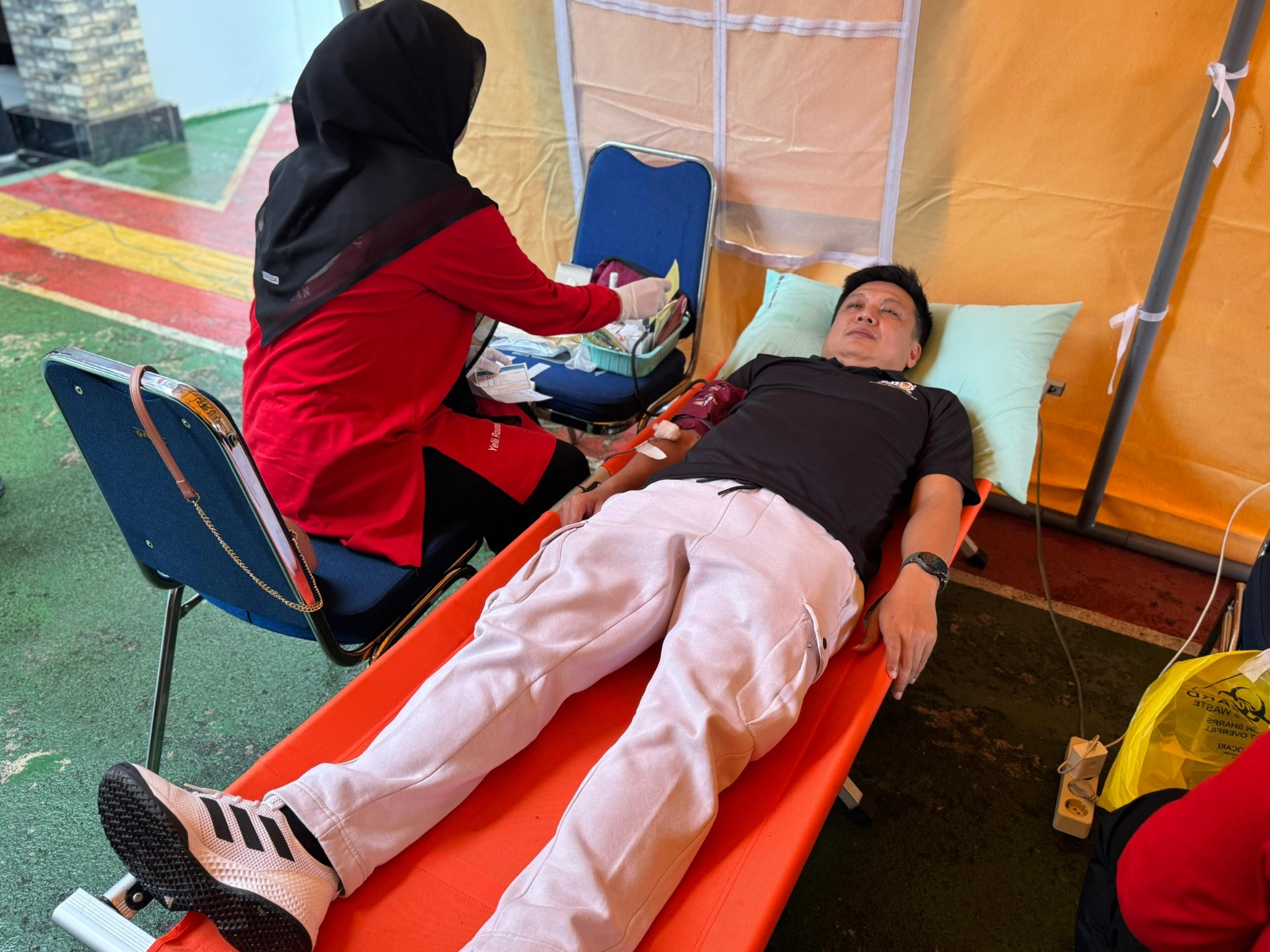 Dalam Rangka Memperingati Hari Jadi ke-80  Kejaksaan Tahun 2025, Kejari Aceh Selatan Laksanakan Donor Darah