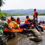 ‎Kodim 0107/Aceh Selatan Gelar Latihan Lapangan Penanggulangan Banjir
