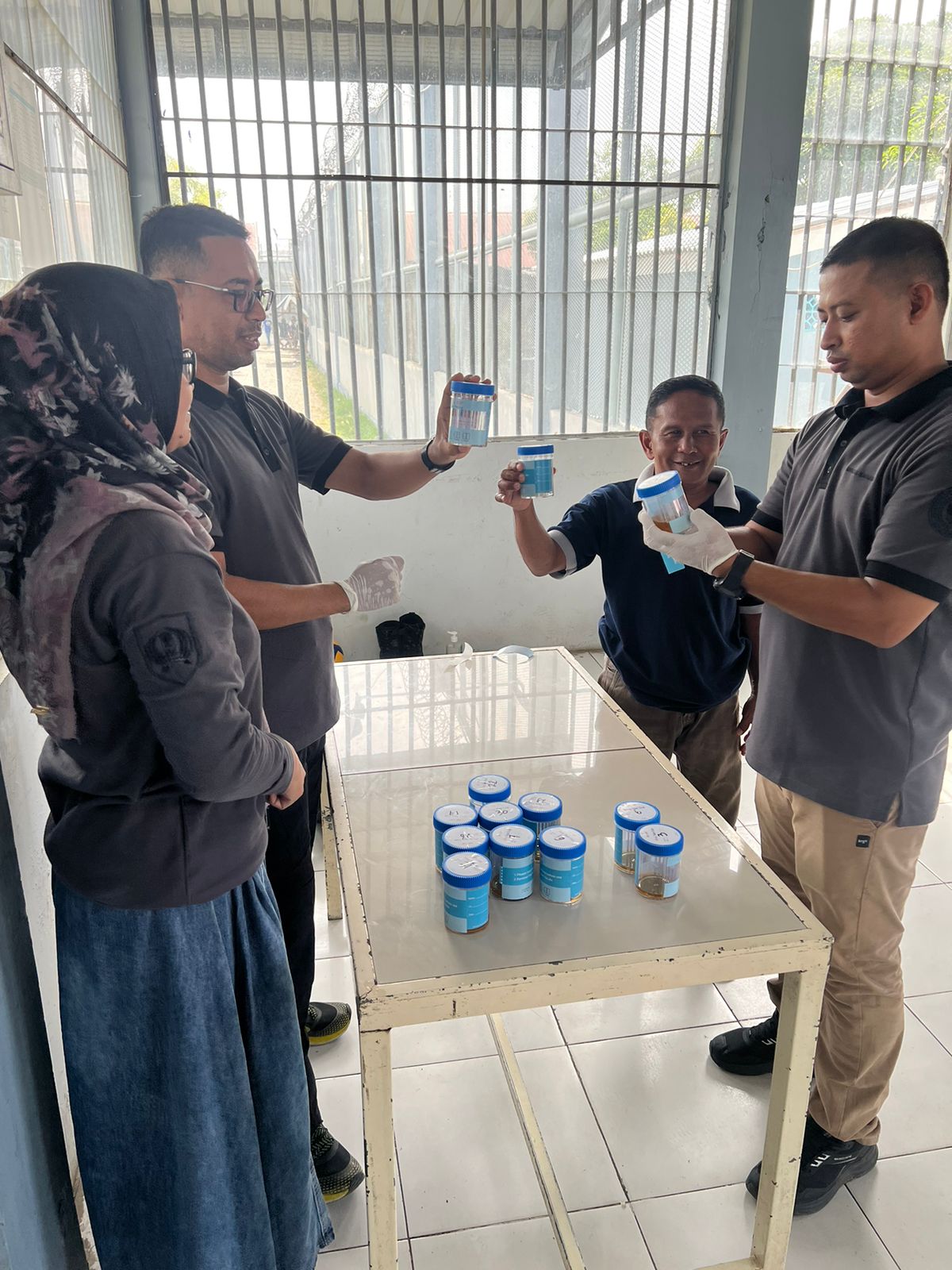 Tegakkan Ketertiban, Lapas Banda Aceh Intensifkan Razia di Kamar Hunian.