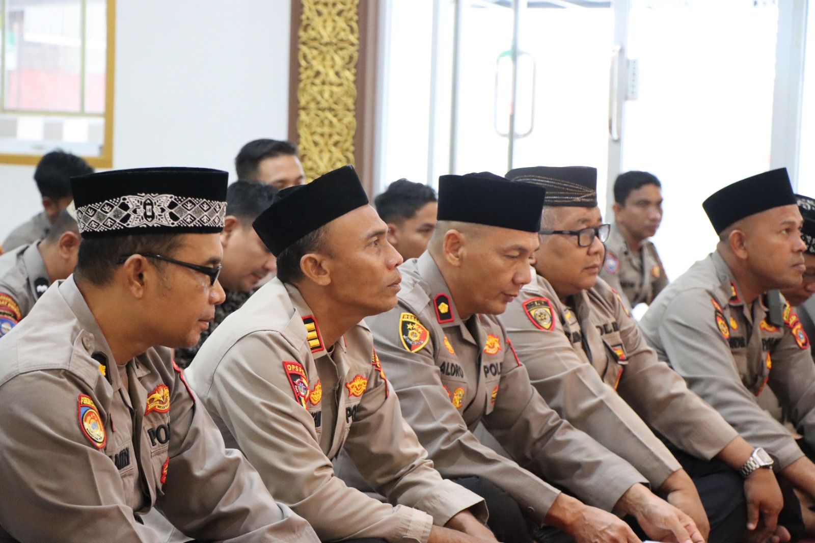 Polres Aceh Selatan Ikuti Binrohtal Daring, Mantapkan Iman dan Tugas Polri Presisi