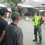 ‎Jaga Kondusifitas Wilayah, Babinsa Kodim 0107/Aceh Selatan Bersama Pemuda dan Warga Gelar Siskamling
