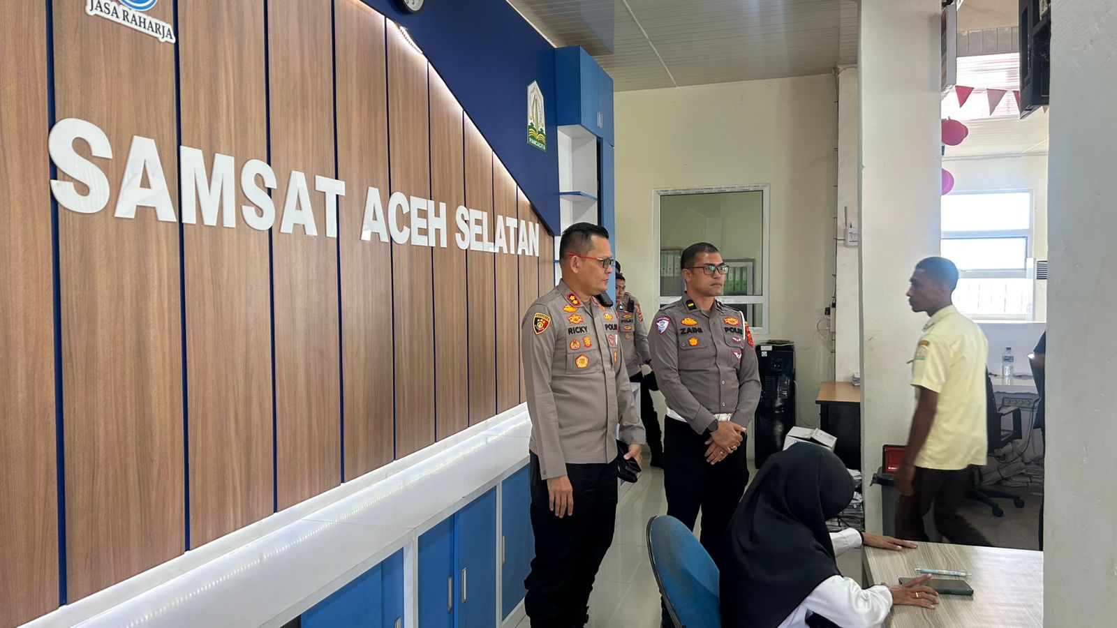 Kapolres Aceh Selatan Tinjau Langsung Samsat, Dorong Peningkatan Layanan Publik