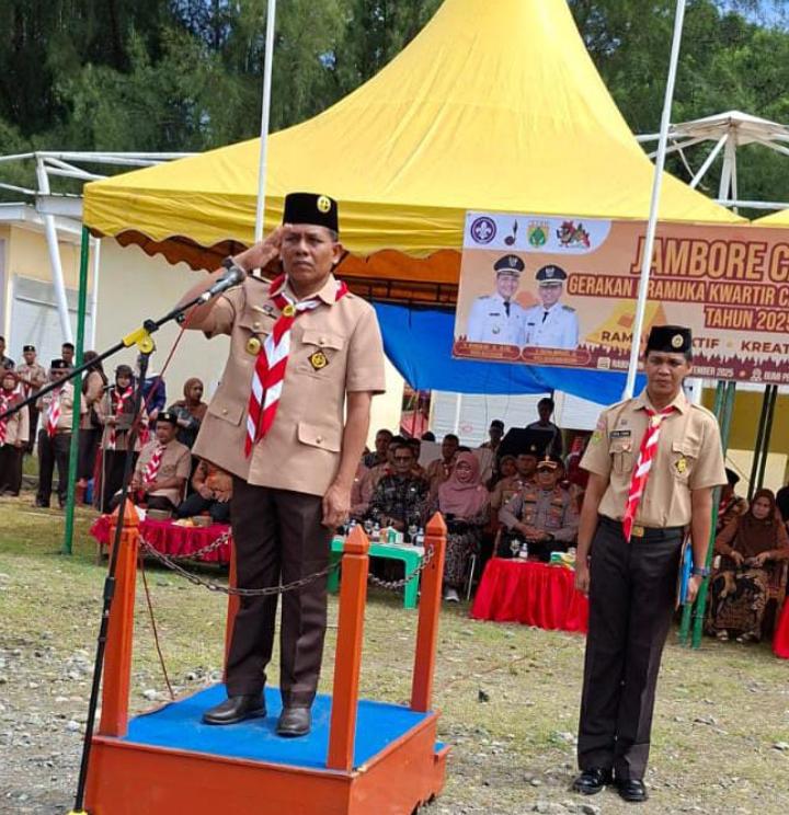 Wakil Bupati Aceh Selatan Buka Jambore Pramuka Tingkat SLTP di Bumi Perkemahan Aceh Selatan