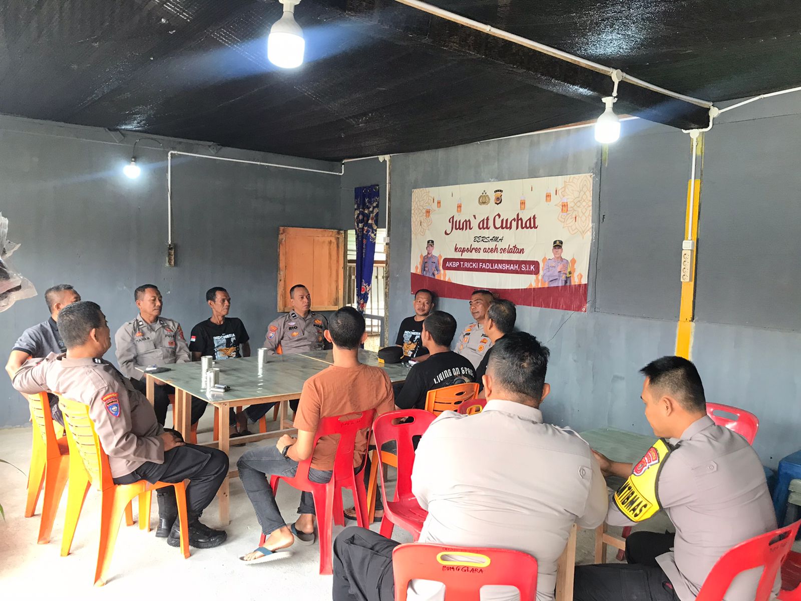 Polres Aceh Selatan Gelar Jum’at Curhat, Warga Sampaikan Aspirasi untuk Kamtibmas yang Lebih Baik