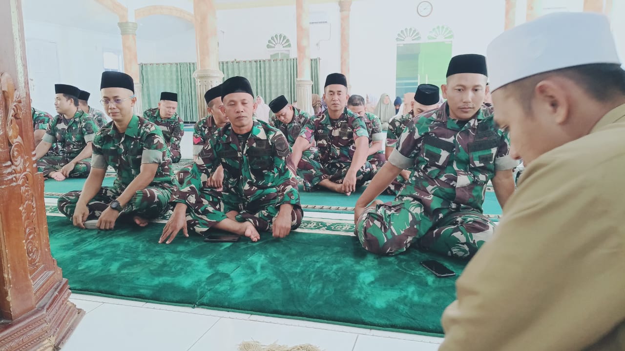 ‎Kodim 0107/Aceh Selatan Gelar Doa Bersama Sambut HUT ke-80 TNI