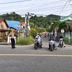 Gatur Pagi, Sat Lantas Polres Aceh Selatan Atur Kelancaran Lalu Lintas di Jam Sibuk