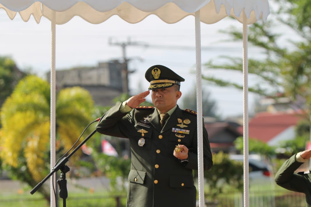 ‎Dandim 0107/Aceh Selatan Pimpin Upacara Peringatan Hari Sumpah Pemuda ke-97 Tingkat Kabupaten