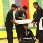‎Atraksi Pesilat PSHT Pukau Tamu Undangan pada Malam Lepas Sambut Dandim Aceh Selatan