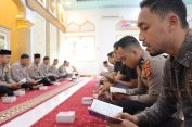 Polres Aceh Selatan Gelar Binrohtal Rutin, Personel Perkuat Iman dan Taqwa Lewat Yasinan