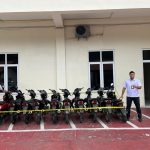 Satreskrim Polres Aceh Selatan Ungkap Kasus Curanmor, 10 Unit Sepeda Motor Diamankan