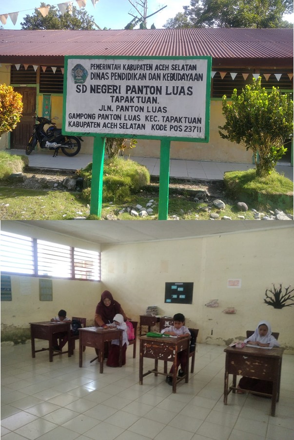 Walau Hanya berjarak 7 KM dari Pusat Kota Tapaktuan, Sekolah Dasar ini Belum Tersentuh Program MBG dan Jaringan Telepon Seluler