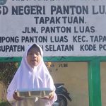 Akhirnya Anak-anak SDN Panton Luas Tapaktuan Dapat Menikmati Program Makanan Bergizi Gratis Pemerintah