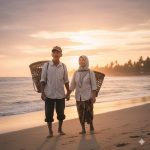 Sepasang Tapak di Pasir Subuh