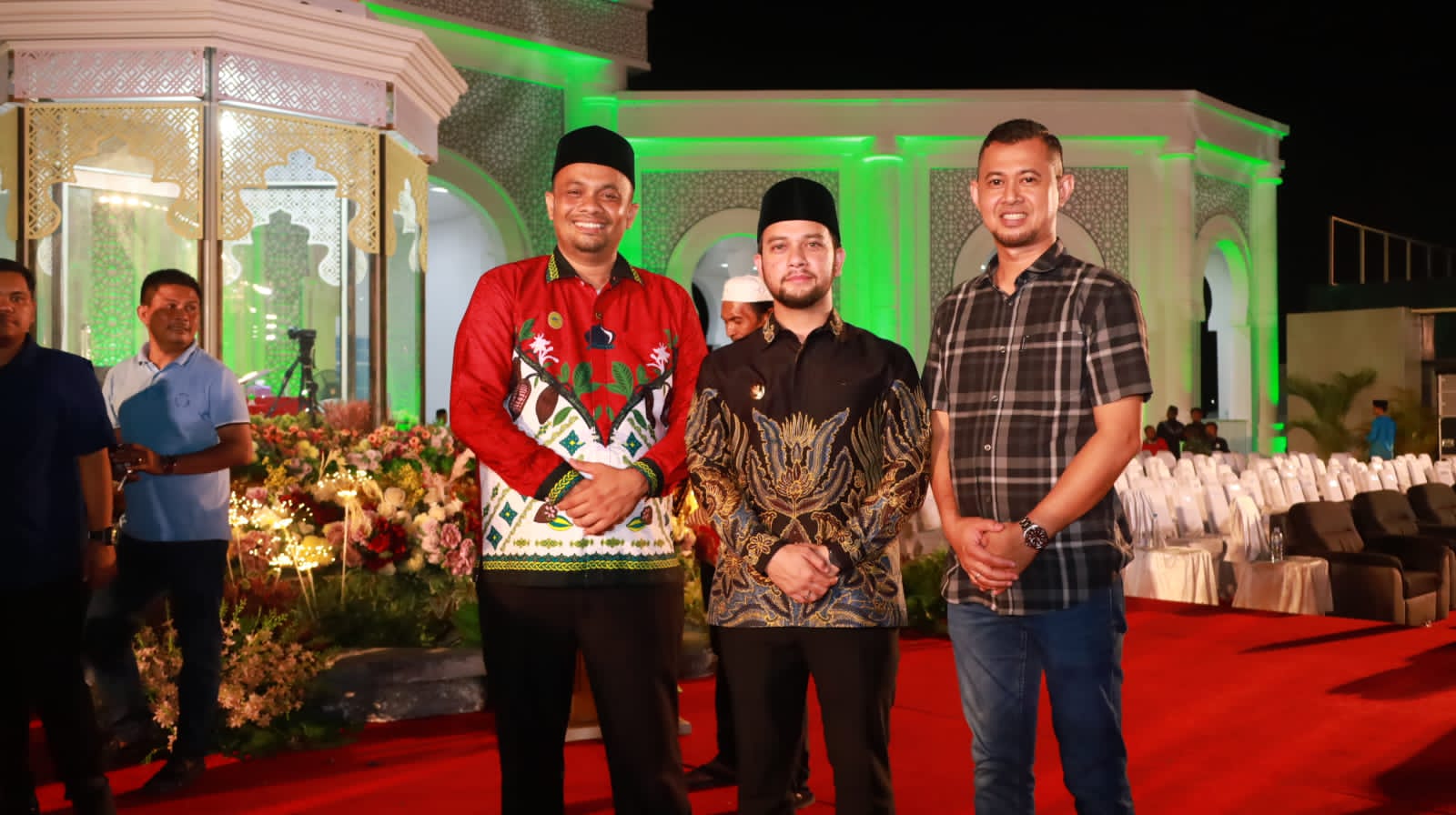 Wabup Aceh Barat Said Fadheil, SH, Hadiri Pembukaan MTQ XXXVII Tingkat Provinsi Aceh di Pidie Jaya