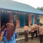 Babinsa Rundeng Beri Sosialisasi dan Nasihat Keselamatan Berkendara kepada Siswa SMPN 3 Rundeng