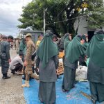 Petugas Gabungan Lakukan Penertiban Pedagang di Jalan Dariyah Pasar Bina Usaha Meulaboh