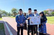 Bupati Aceh Barat Tarmizi SP MM  Pimpin Upacara  HUT  ke-54 KORPRI dan HUT ke-80 PGRI Hari Guru Nasional Tahun 2025.