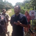 PT Laot Bangko Tutup Akses Jalan Kebun: Warga Dusun Lae Sukat Siap Bongkar paksa Portal jalan.