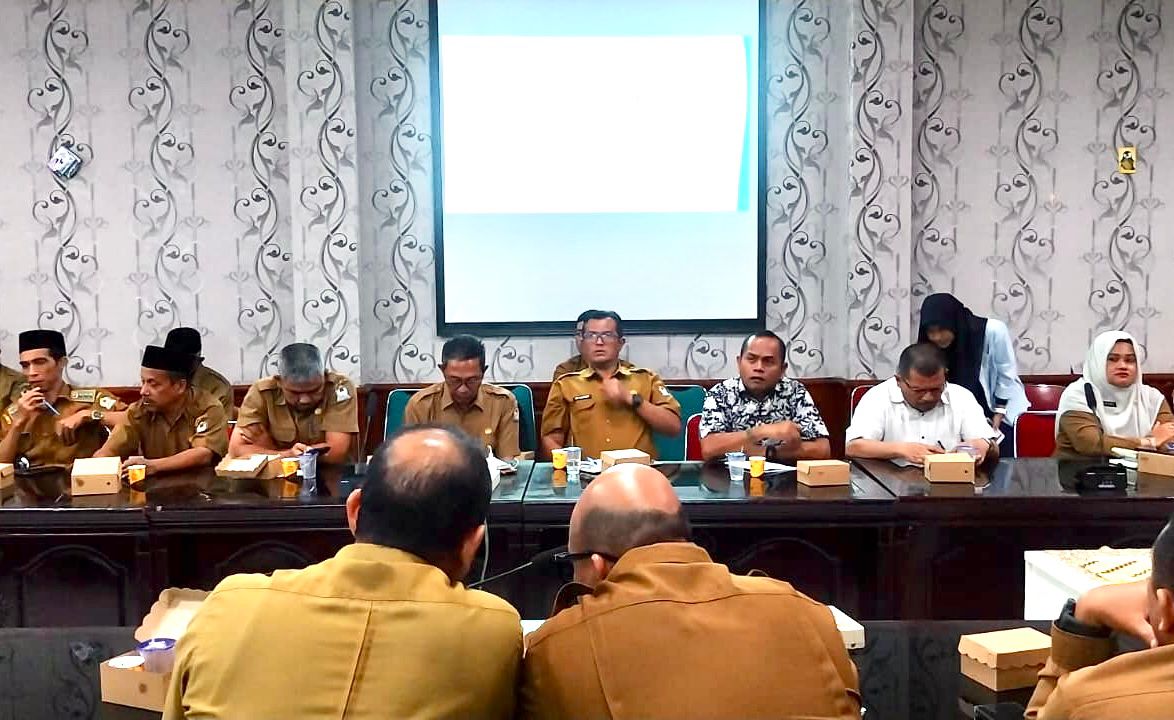 Diskominsa Aceh Barat Gelar Rapat Forum Satu Data Indonesia dengan tema “Satu Data Untuk Gerak Sinergi Membangun Negeri”