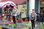 Kapolda Aceh Pimpin Apel Kesiapan Tanggap Bencana di Polres Aceh Barat