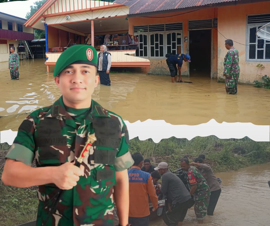 ‎Dandim 0107/Aceh Selatan Instruksikan Jajaran Koramil Siaga Hadapi Potensi Banjir