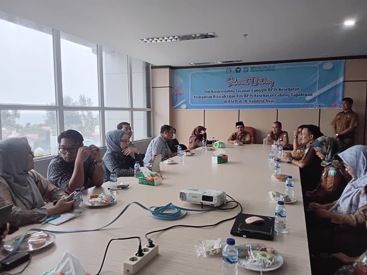 Tim Kredensialing BPJS Visitasi Layanan Canggih Cathlab Jantung RSUD-YA Tapaktuan, Percepat Beroperasi