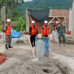 ‎Dandim 0107/Aceh Selatan Tinjau Progres Pembangunan SMK Labuhanhaji Tengah dalam Program Revitalisasi Pendidikan Nasional