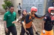 Sebanyak 100 Warga Yang Terjebak Banjir di Pidie Jaya Berhasil Di Evakuasi Oleh Tim SAR
