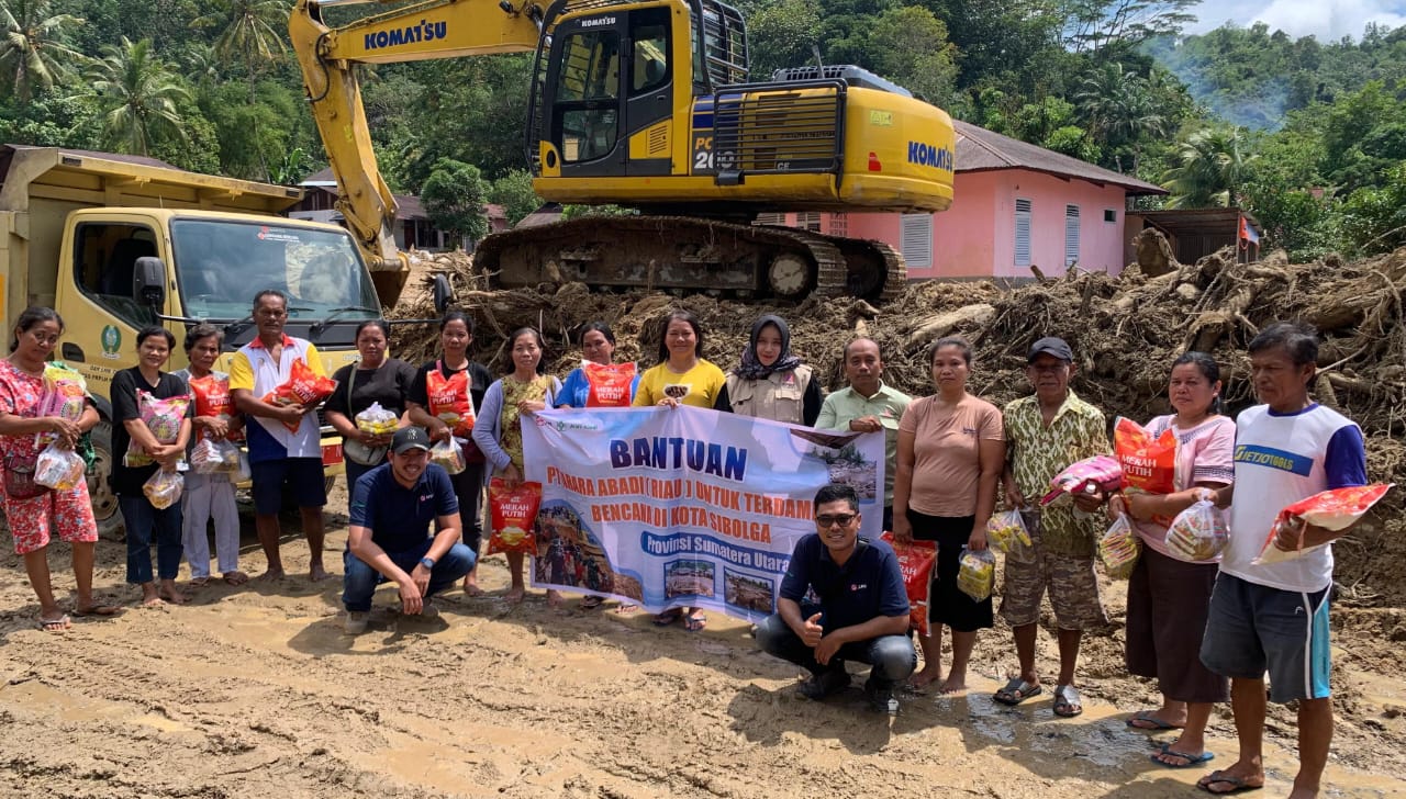 ‎Aksi Kemanusiaan yang Menguatkan Harapan, PT Arara Abadi–APP Group Gerak Cepat Salurkan 500 Paket Sembako untuk Korban Banjir Sibolga–Tapteng