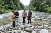 Kasat Reskrim Polres Pidie Pimpin Penyisiran Sungai, Klarifikasi Isu Tambang Ilegal