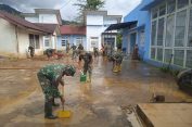 Pengabdian Tanpa Batas, TNI dan BPBD Pulihkan Layanan Kesehatan Pasca banjir Trumon Timur