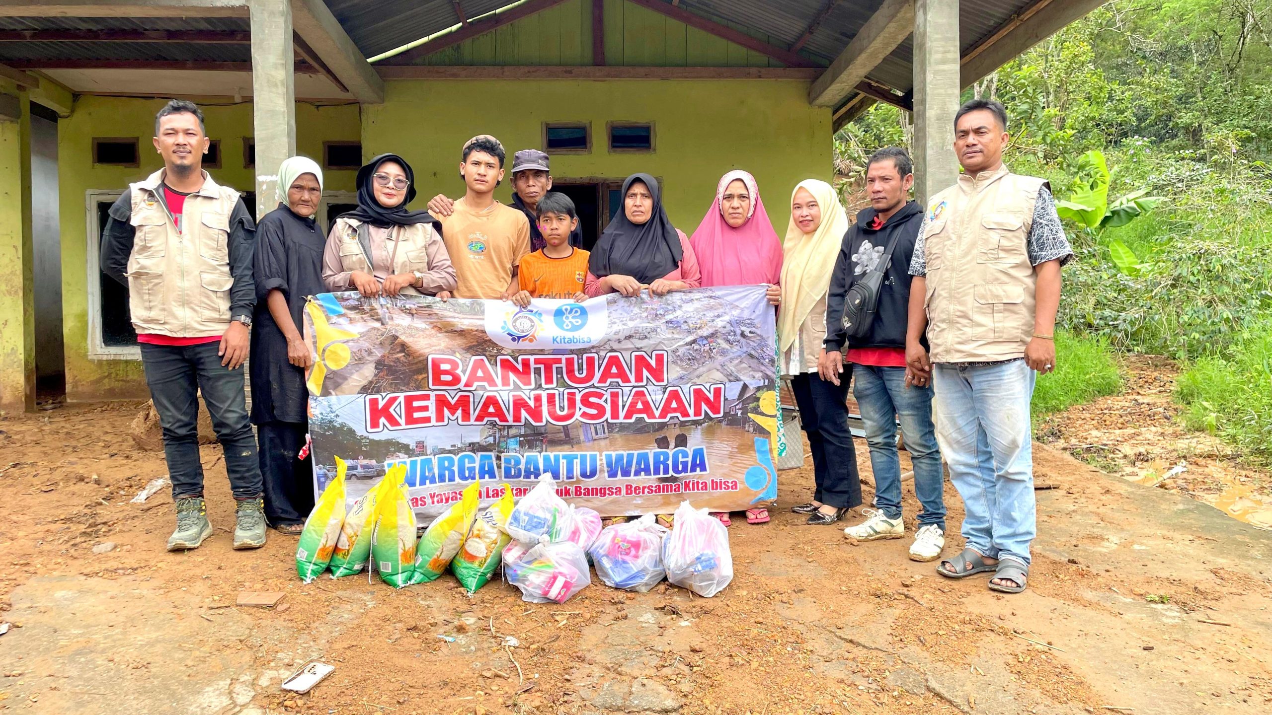 Yayasan Laskar Aneuk Bangsa Gandeng “KitaBisa” Bantu Korban Banjir Aceh