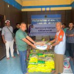 PWI Lhokseumawe dan JMSI Salurkan Bantuan Untuk Wartawan Terdampak Bencana